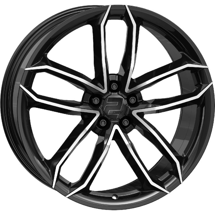 WHEELWORLD WH33 ZWART GEPOLIJST 4052894130604